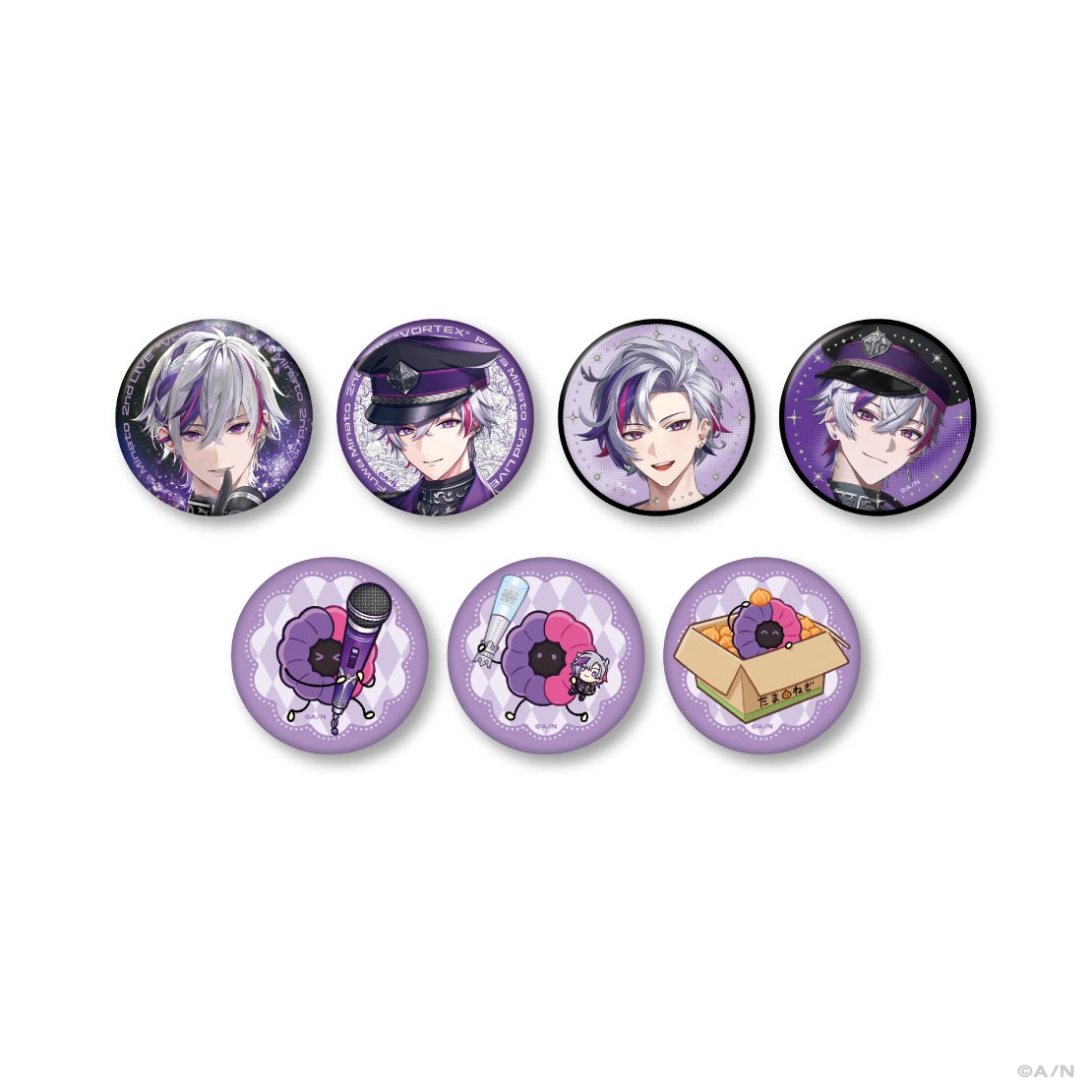 不破湊 2nd LIVE VORTEX ランダム缶バッジの公式商品・案内画像