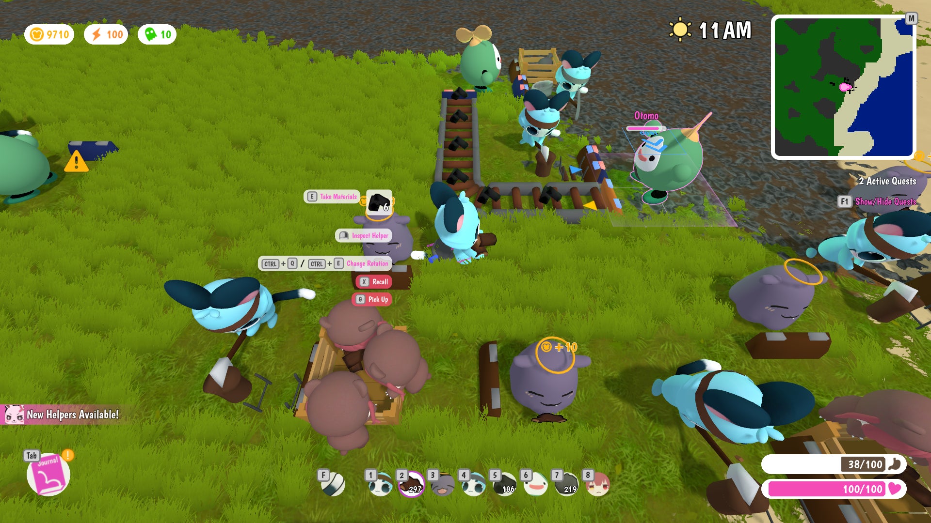 Chattini Jetpack Project: A Hololive Fan Game 体験版の公式商品・案内画像