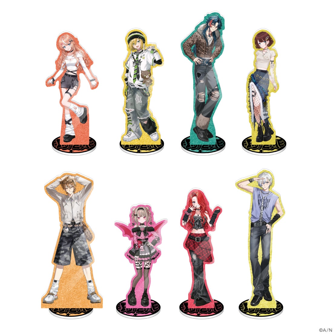 #HYPE-ME グリッターアクリルスタンドの公式商品・案内画像