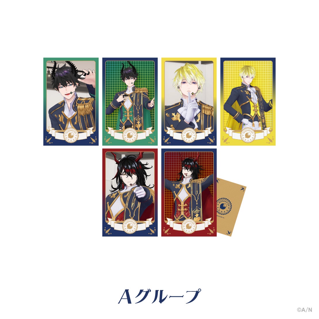 共通衣装3Dグッズ vol.5 ランダムチェキ風カード Aグループの公式商品・案内画像