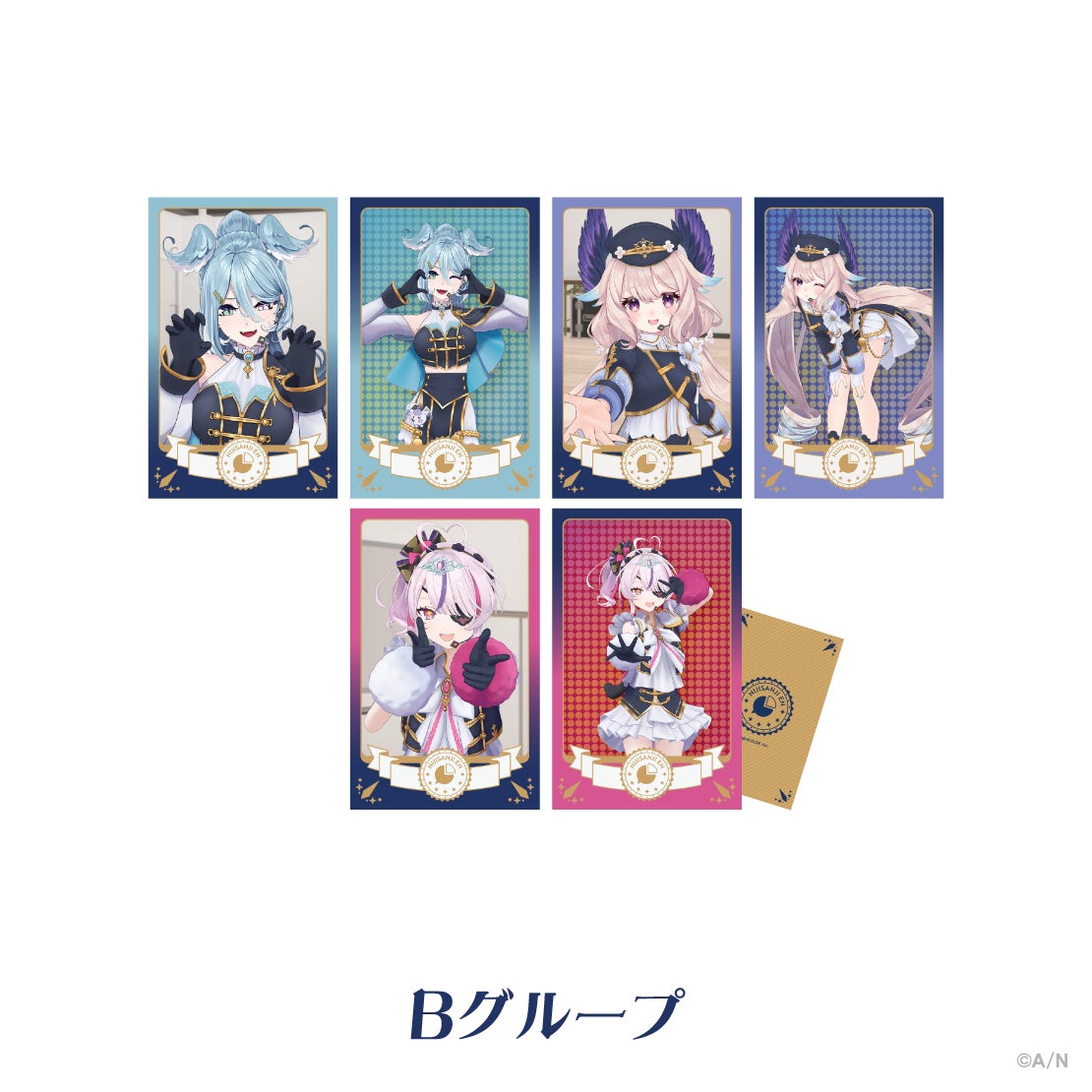 共通衣装3Dグッズ vol.5 ランダムチェキ風カード Bグループの公式商品・案内画像