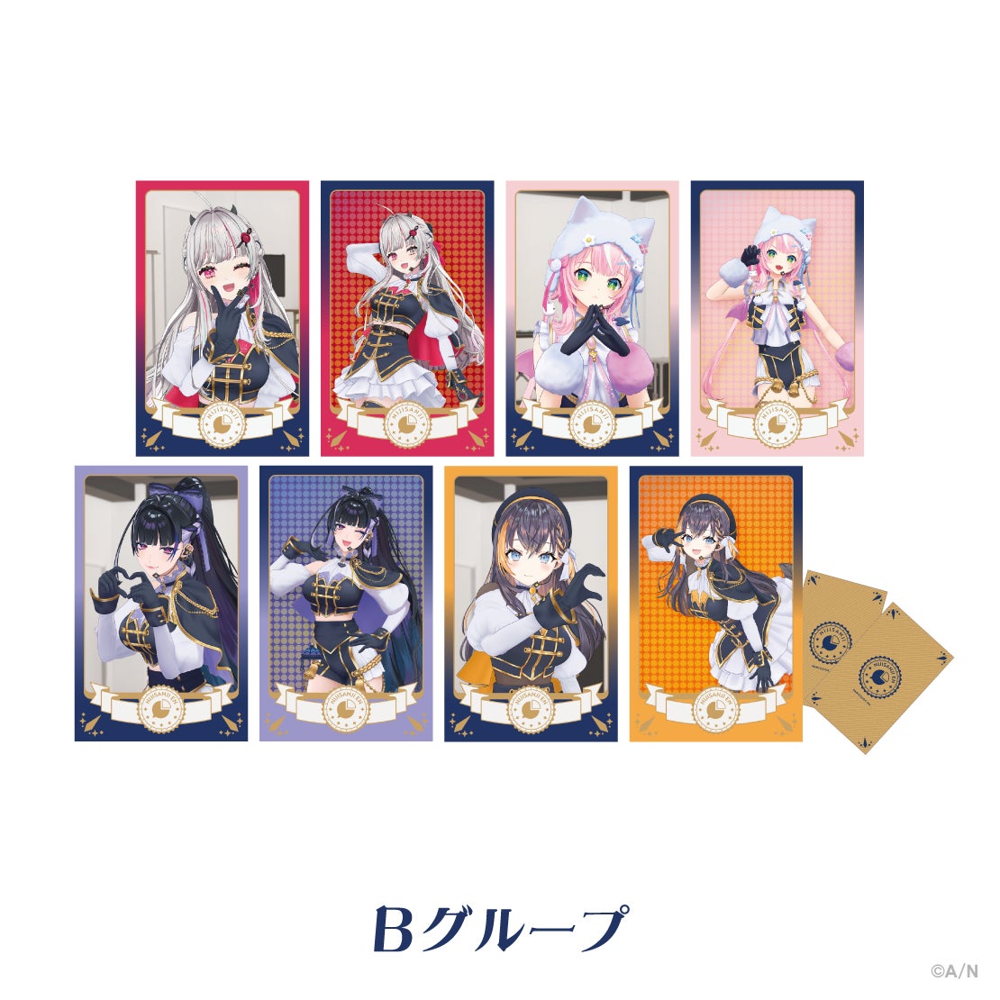 共通衣装3Dグッズ vol.6 ランダムチェキ風カード Bグループの公式商品・案内画像