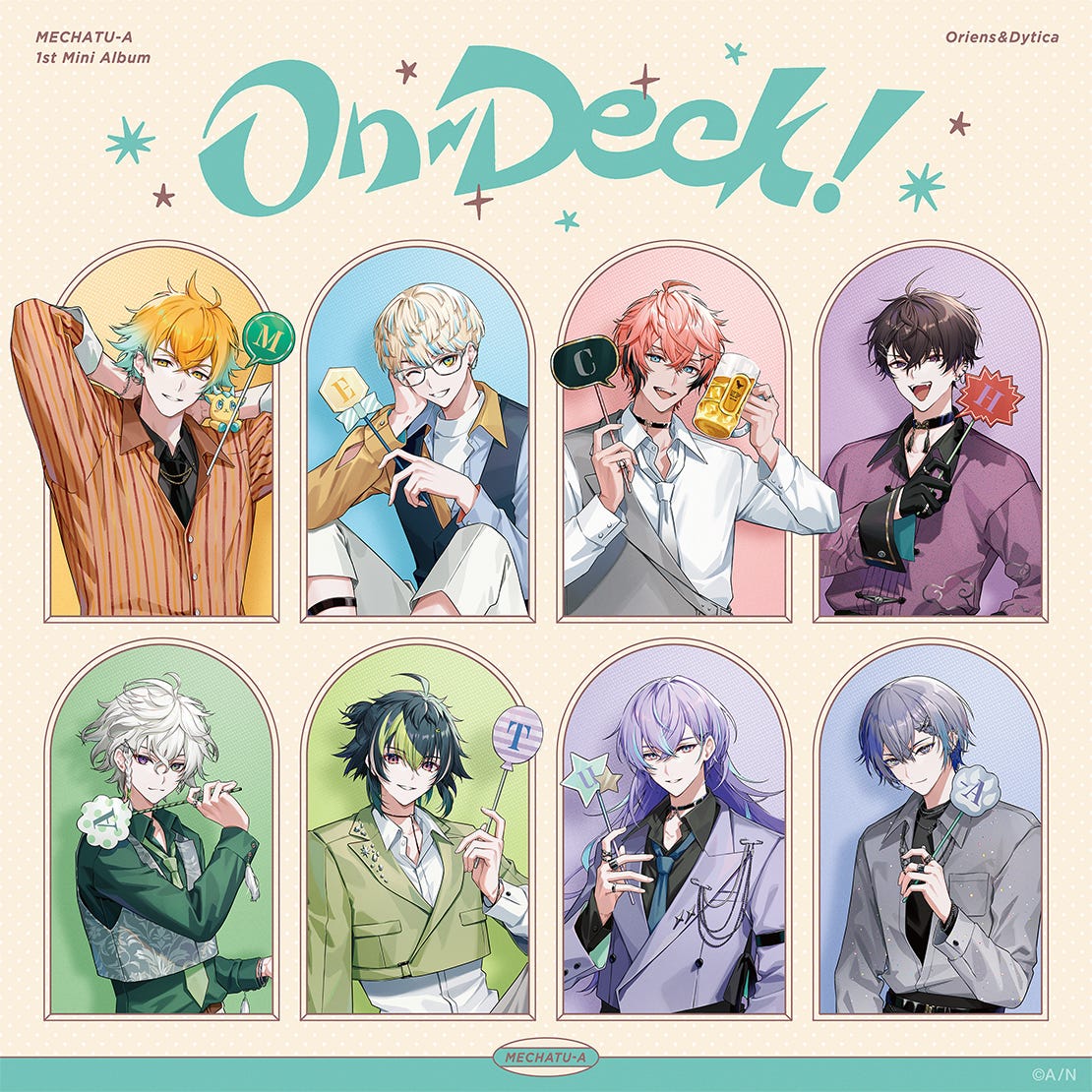 MECHATU-A 1st Mini Album「On-Deck!」MECHADE-K盤の公式商品・案内画像