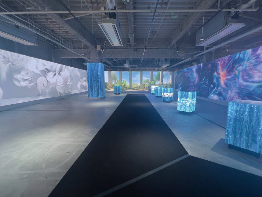 LED TOKYO公式発表の会場イメージ。さくらみこの限定ムービーそのものや、開催中の現地を撮影した写真ではない。