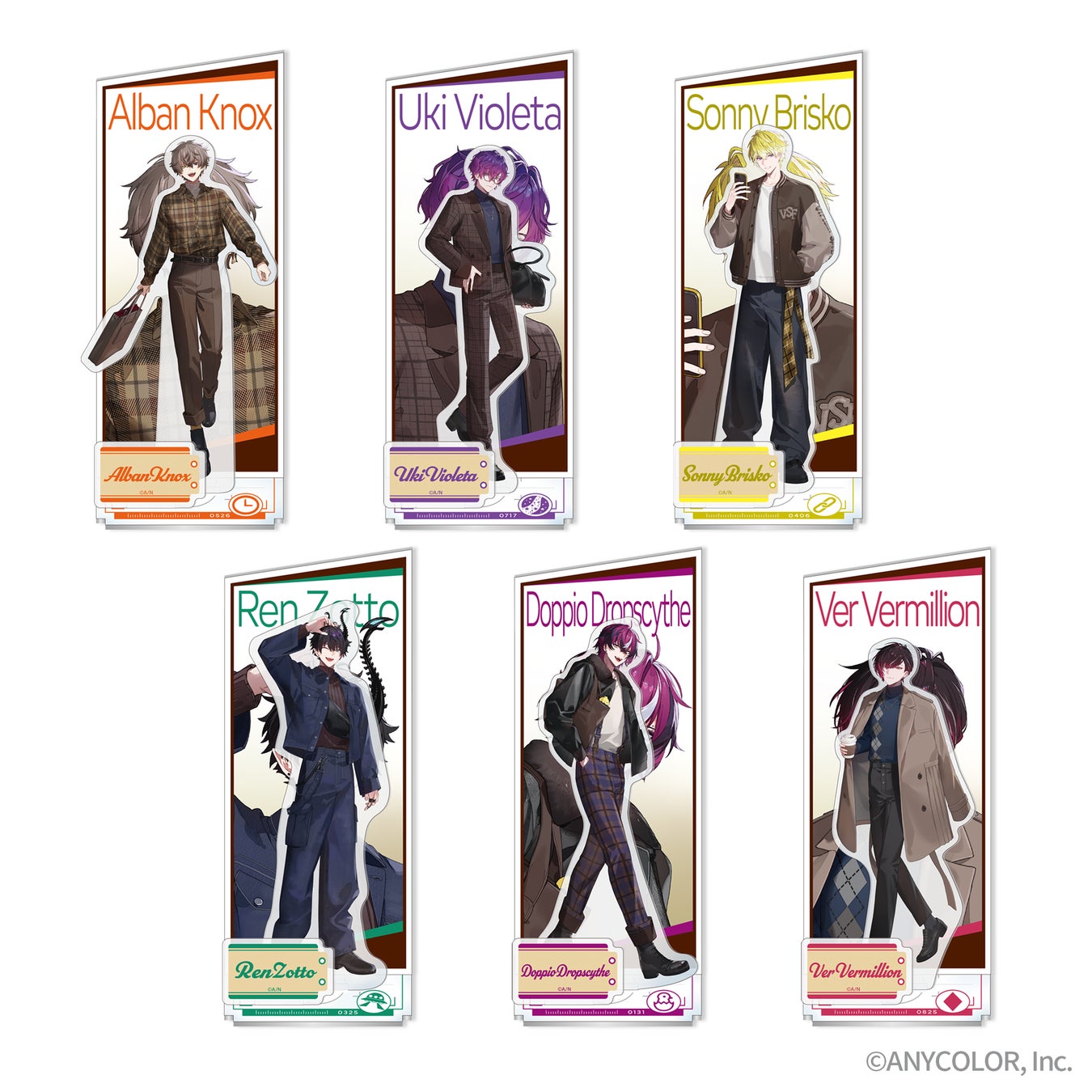 NIJISANJI EN AUTUMN STYLE COLLECTION ジオラマアクリルスタンドの公式商品・案内画像