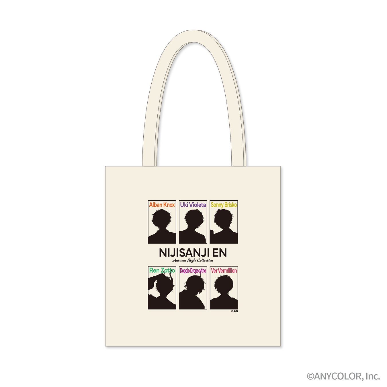 NIJISANJI EN AUTUMN STYLE COLLECTION トートバッグの公式商品・案内画像