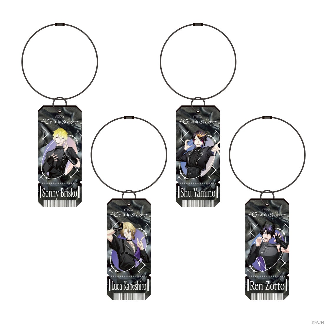 NØVA Cosmic Stage チケット風アクリルキーホルダーの公式商品・案内画像