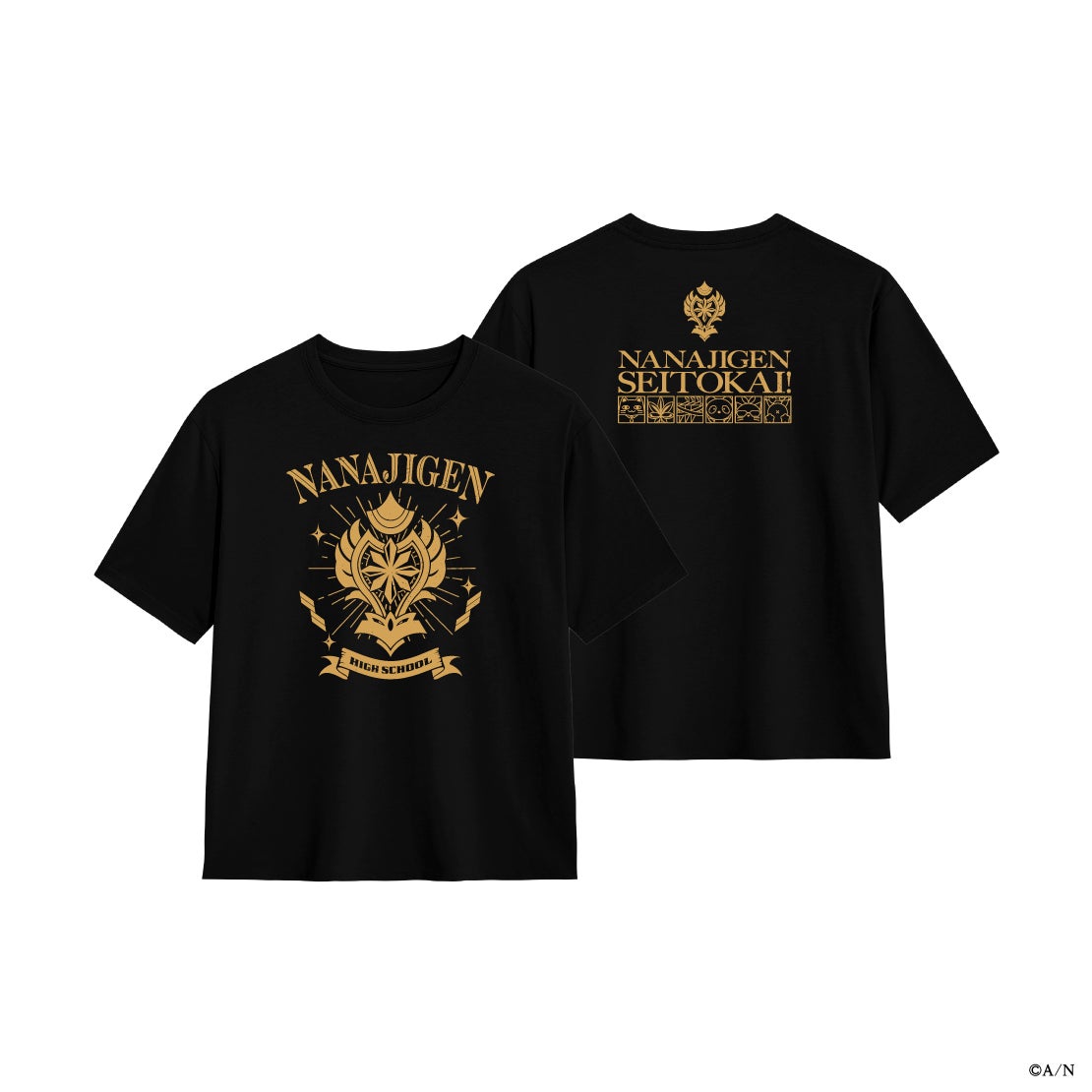 劇場版 七次元生徒会 ずっと一緒大作戦 Tシャツの公式商品・案内画像