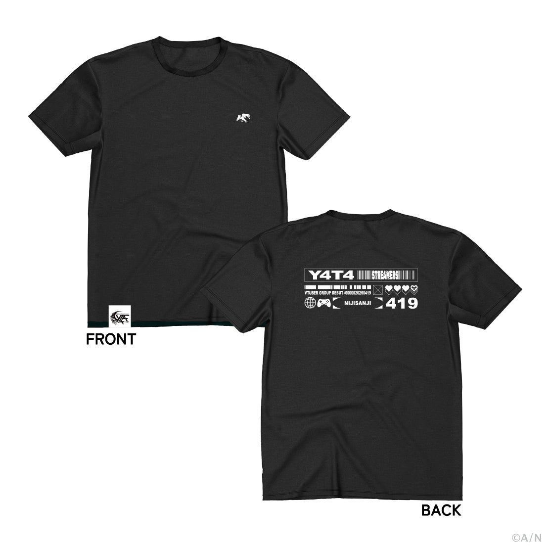 Y4T4 Half Anniversary Tシャツの公式商品・案内画像